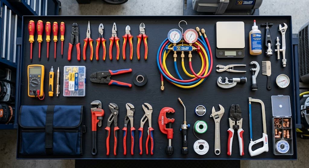 Professional trade tools and workmanship